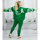 Pri Women's tracksuit loose sweatshirt + ribbed leggings CHICAGO | shoptok.hr