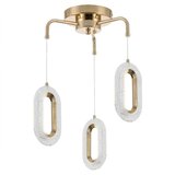 Toolight Viseća stropna LED lampa G173-3CP gold | shoptok.hr