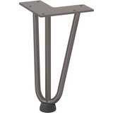  Noge s ukosnicama za stolić za kavu 4 kom. Prirodni čelik 20 cm Puni čelik | Eponuda.com