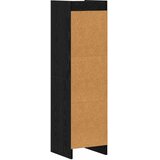 Police za knjige Crni hrast 30 x 30 x 111 cm Konstruirano drvo | Shoptok.si