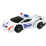  Auto robot za igru Police 2u1 - bijeli | shoptok.hr