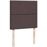 vidaXL Otomanski posteljni okvir z vzmetnico rjav 80x200 cm blago, (21610169) | Shoptok.si