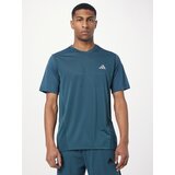 Adidas Funkcionalna majica 'Ultimate Engineered ' srebrno-siva / petrol | Shoptok.si