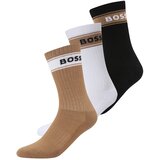 Boss Nogavice brokat / črna / bela | Shoptok.si