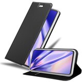 Cadorabo Case, združljiv s Samsungom v elegantnem črnem - zaščitnem pokrovu z magnetnim zapiranjem, stoječo funkcijo in režo za kartico, (20593594) | Shoptok.si