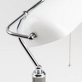  Brilagi - Stona lampa BANK OFFICE 1xE27/60W/230V crna/srebrna/bela | Eponuda.com