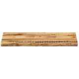 Stolna ploča sa živi rub 100x40x3,8 cm masivno grubo drvo manga | Eponuda.ba