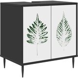  Kupaonski ormar HANAU Crni hrast 60 x 40 x 61 cm | shoptok.hr