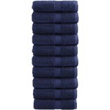 Premium ručnici za pranje SOLUND 10 kom tamnoplave boje 30x30 cm 600 g/m² | Eponuda.ba