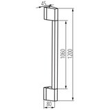 Kanlux 38896 - YALTE LED spoljašnja zidna svetiljka LED/11W/230V 4000K IP54 crna | Eponuda.com