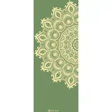 Prostirka za jogu 6 mm, Olive Haze Mandala Printed - 1 Kom.