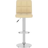 vidaXL Barski stolček krem umetno usnje, (20967436) | Shoptok.si