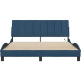  Okvir za krevet bez madraca plavi 160x200 cm od tkanine - Plava 160 x 200 cm | shoptok.hr