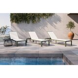 Modern Living Vrtni Ležalnik New York, Zelena, Bež | Shoptok.si