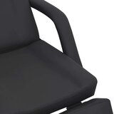 vidaXL Den Kozmetični stol umetno usnje črn 180x62x78 cm | Shoptok.si