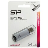 SiliconPower SP USB 3.2 FLASH DRIVE MARVEL M02 64GB SILVER | shoptok.hr