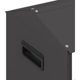 Hranilica za kokoške Crna 81 x 32 x 53,5 cm | Eponuda.com