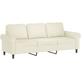  4-dijelni set sofa s jastucima, krem baršun | shoptok.hr