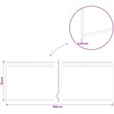  Ograda oko Travnjaka 5 m x 30 cm Pocinčani čelik Srebrna | shoptok.hr