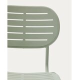 Kave Home Mentol zelena metalna vrtna stolica Brai – | shoptok.hr