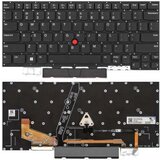  Tastatura za laptop Lenovo ThinkPad X1 Carbon 9th Gen 9 2021 X1C 2021 mali enter, backlight, pointer | ePonuda.com