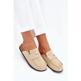 Boto Women's Clogs On Cork Platform Beige Nivalia | ePonuda.com