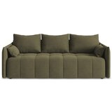 Makamii Kaki zelena sklopiva/s prostorom za odlaganje sofa 225 cm Moku – | shoptok.hr