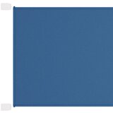 vidaXL Vertikalna markiza modra 140x420 cm tkanina oxford Cene