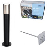 QAZQA Dizajnerski zunanji steber črna 50 cm IP44 - Boris | Shoptok.si