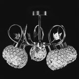 Toolight Kristalna svjetiljka visilica s metalnim listovima APP636-5C | shoptok.hr