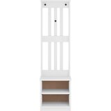  Drvo za dvoranu SANDNES bijelo 45x40x159,5 cm puno drvo bor | Eponuda.ba