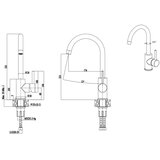  Set Carysil Waltz 780 + SHR Vida Deep Black | shoptok.hr