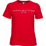 Tommy Hilfiger LOGO CREW NECK Ženska majica, crvena, veličina