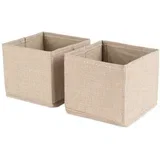 Bež tekstilne kutije za pohranu u setu 2 kom 14x12x12 cm Sandy –