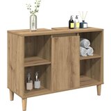Ormarić za sudoper Artisan hrast 80x33x60 cm izrađeno drvo | shoptok.hr