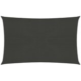  Senčno jadro 160 g/m² antracitno 2,5x4 m HDPE, (20610421) | Shoptok.si