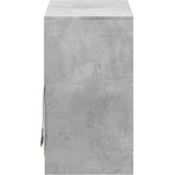  Komoda s LED siva boja betona 72x34x61 cm od konstruiranog drva | shoptok.hr