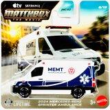 Mattel Matchbox A Film: 2024 Mercedes‑Benz Sprinter reševalno vozilo, avtomobilček 1/64 - | Shoptok.si