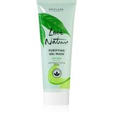 Oriflame Love Nature Organic Tea Tree & Lime gel za dubinsko čišćenje za masno i problematično lice 125 ml | shoptok.hr