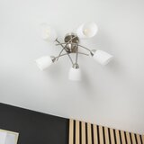  Plafonski luster DONNA 5xE27/60W/230V nikl | Eponuda.com