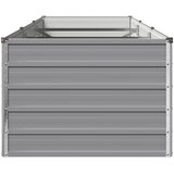  Povišeni vrtni krevet Siva 240 x 80 x 55 cm | shoptok.hr