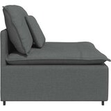  Modularna sofa s jastucima tamno siva 100 cm | shoptok.hr
