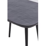 Light & Living Crni metalni stolić za kavu 42x87 cm Puno – | shoptok.hr