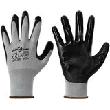 Rukavice za rad 12 pcs Siva i crna 8 / m Poliester | Eponuda.com