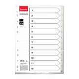 Optima Pregrada kartonska 1-12 A4 PP bijela | shoptok.hr