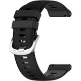 INF Pašček za uro silikonski Garmin Forerunner 265S Black 18 mm, (21236295) | Shoptok.si