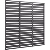 PANEL za ogradu WPC 180 x 180 cm sivi | Eponuda.com