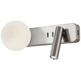  Redo 01-2993 - LED zidno svetlo OASIS LED/3W/230V+1xG9/10W USB CRI 90 hrom | Eponuda.com