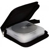 Mediarange CD torba 24 CD-ja/DVD-ja/Blu-rayeva Najlon Crna 1 ST (Š x V x d) 164 x 39 x 156 mm BOX50 u