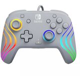 Pdp nintendo switch afterglow wave wired controller grey cene
